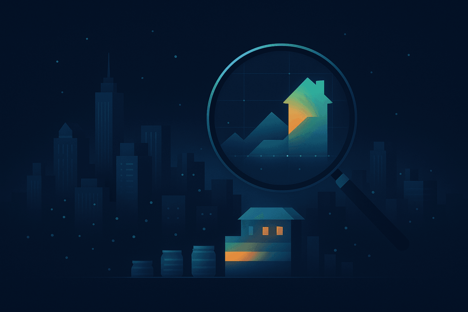 City blocks and valuation overlay