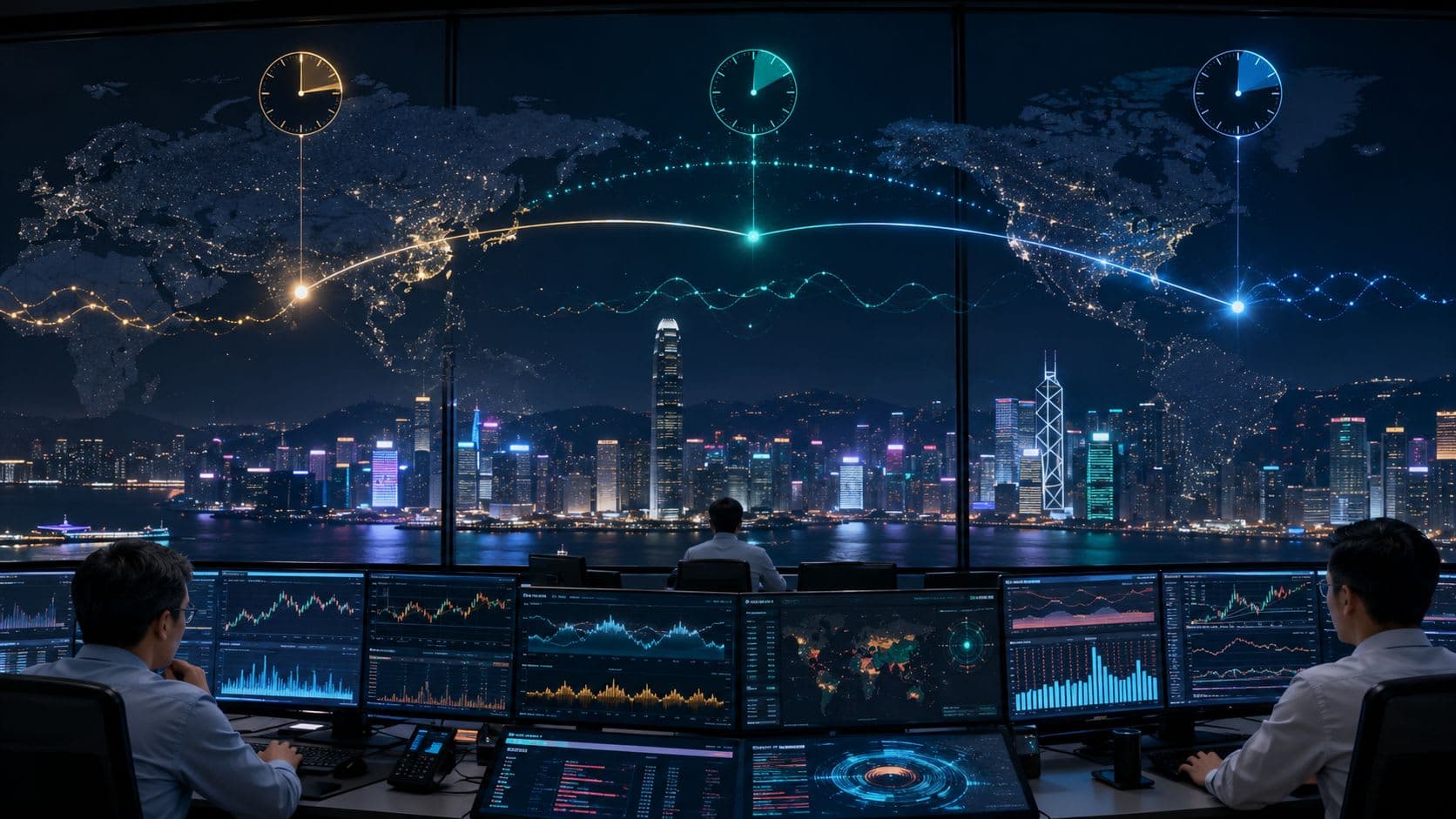 A 24-Hour Risk Map for Hong Kong Trading Desks