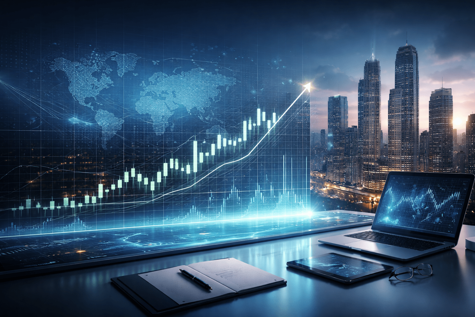 Institutional market timing visual